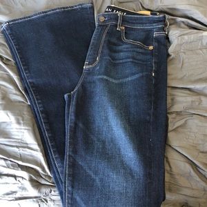AE high rise flare jeans